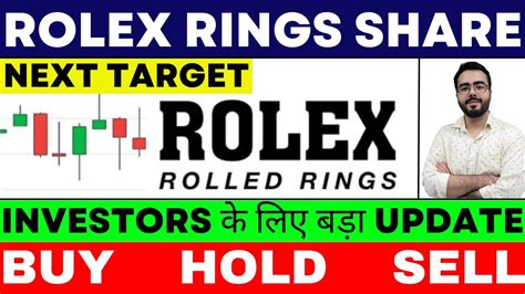 rolex ring share price.